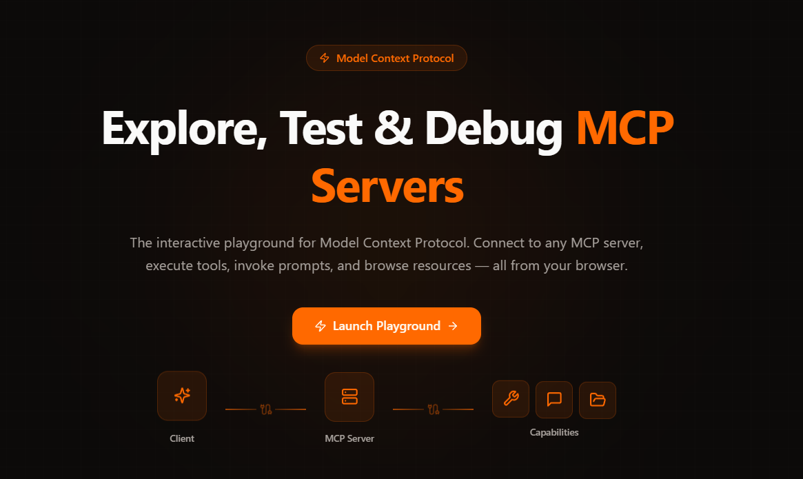 MCP ProtoLab Landing Page